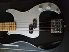 2010 Usa Fender American Special Precision Bass  Black aluminum Pickguard  Read 