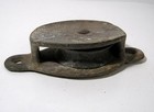 Vintage Cast Iron Deck Pulley Nautical Boating Sailing
