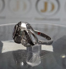 High School Class Ring 2025  925 Silver With Large Birthstone   Custom Engraving