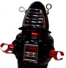 Planet Robot Tin Wind-up Robby The Robot Black Forbidden Planet Retro Space Toy