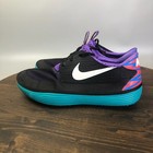 Nike Solarsoft Moccasin Mens Size 13 Black Athletic Running Shoes Sneakers