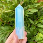 Natural Opal Healing Crystal Tower Point Wands Obelisk Reiki Mineral Specimens