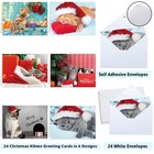 Kitten Christmas Cards Assortment Holiday Greeting Card With Envelopes 24pcs