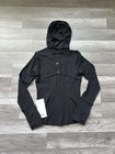 Lululemon Define Jacket Hooded Nulu Full Zipper Black Size 6 Small