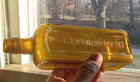 Pretty Yellow Mishler s Herb Bitters Dr s b hartman   Co Applied Lip 1870s
