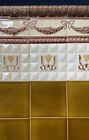 England Antique Art Nouveau Majolica 30-set Tile C1900