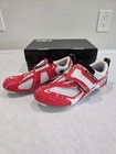 Louis Garneau Tri-300 Unisex Triathlon Cycling Shoes Size 41 Red Spd-sl Nib