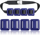 New 4 Pcs Scuba Dive Weights Belt Nylon Coated Quick Release Buckle Spearfishing