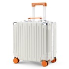 18  Carry On Luggage Hardshell Spinner Suitcase Usb Port Cup Holder Travel Bag