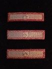 Vintage 1947-1949 Bsa Air Scout Specialist Rating Strip Patch Lot X3 Near Mint