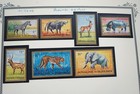 Burundi Collection Of 115  Mint Air Post Stamps Stored On Scott Album Pages
