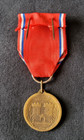 Ww1 Original French Verdun Medal 1916 Battle Bronze Signed Vernier  2