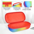 Zujfpl Hard Shell Case  Portable Waterproof Carrying Case For Gradient Color