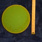 Vtg Beveled Edge Round Glass Mirror Plateau Candle Vanity Tray Table Mat 8 
