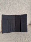 Burberry Beauty Black Canvas Passport Holder Travel Accessory