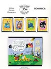 Disney Dominica 1730-7 1738-9 Mint Nh Mickey s Comic Characters