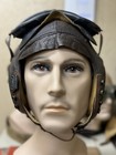 Nice Original Wwii Aaf A-11 Leather Flight Helmet W  Polaroid B-8 Goggles Flying