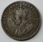 1923 Semi-key Date Canada Small Cent  Vg Detail  Corrosion  C-1686