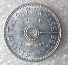 Vtg Aluminum Commission Sales Tax Tokens  lot Of 2    State Of Washington 1935