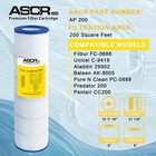 Ascr Usa Ap200 Pool Filter  Replaces Pentair Cc200  Pap200 C-9419  0688 R173217