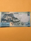 Malawi 50 Kwacha Current Uncirculated Paper Money - P 64 - Dated 2015