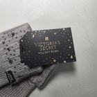 Victoria s Secret Bling Gem Sparkle Knit Soft Gloves Mittens Gray Os Nwt
