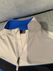 Kjus 1 2 Zip Boys Long Sleeve   Grey-blue-black   Size 164   Lightly Used