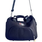 Delsey Black Rolling Carry On Suitcase Luggage Travel Bag