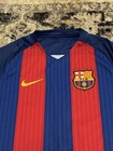 Nike Barcelona Fc 2016-2017 Soccer Football Home Jersey Shirt Medium 776850-481
