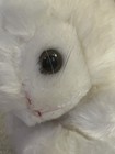 Vintage 1980 Russ Berrie   Co White  Rabbit Bunny Plush Fluff