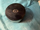 Tabu Dusting Powder By Dana 4 Oz With Puff Vintage Body Fragrance Black D Logo
