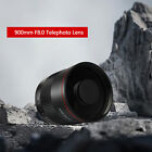 900mm F8 0 Mirror Telephoto Lens For Canon Nikon Sony Olympus M43 T-mount Camera