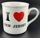 Vintage I Heart New Jersey Souvenir Mug I Love New Jersey