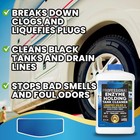 Rv Black Water Tank Cleaner     Clears Blockages  Eliminates Odors   32 Oz 