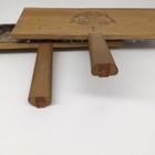 Fiber Arts  Vintage Old Whittemore No  10 Wooden Carder Pair