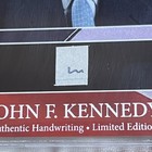 John F  Kennedy Handwritten Word Cut From A Autograph Letter Signed Beckett Bas