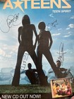 A-teens Poster Autographed  Signed Teen Spirit Ateens Promotional Print 2001
