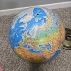 Vintage Cram World Globe Enviro-sphere 12    Metal Base Damaged  see Discription 
