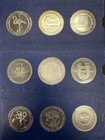 1965 Nevada Dollar Gaming Casino Tokens Complete Proof Like Set Franklin Mint