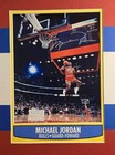 Michael Jordan Custom Framed 8x10 Print Replica Auto 1986 87 Fleer Design 