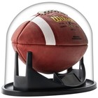 Football Display Case  Clear Holder And Stand For Autographed Footballs  Uv P   