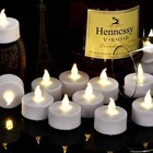 12-pack Battery-operated Tea Light Candles Flickering Flameless Led Lights Warm