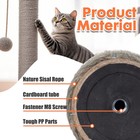 Powerking Natural Sisal Replacement Scratching Post 4 Pieces Cat Scratch Post Re