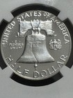 1956 Proof Type 2 Franklin Half Dollar  Ngc Pr68 Cameo  Amazing  Free Shipping