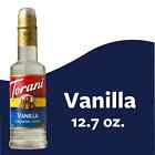 Torani Original Vanilla Syrup  12 7 Fl Oz