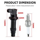 Ignition Coil   Spark Plug For Yamaha Yz450f 03-09 Wr450f 03-11 Yfz450 04-13