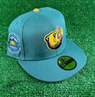 New Era Minor League 59fifty Fresno Grizzlies Rockies Fitted Hat Milb Sz 7 3 8