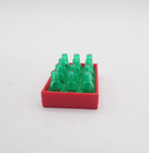 Buddy L Miniature Coca - Cola Crate 12 Soda Green Bottles In Red Crate Japan