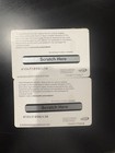 2 Unscratched Xbox Gift Cards 25 Dollars Each
