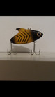 Vintage Heddon Super Sonic Rare Ybx Yellow Black Shore Minnow